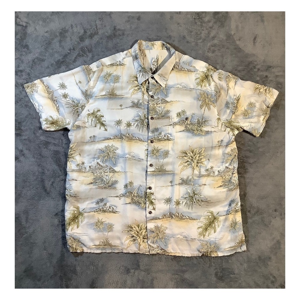 Men's Hawaiian Short Sleeve Shirt Size XL